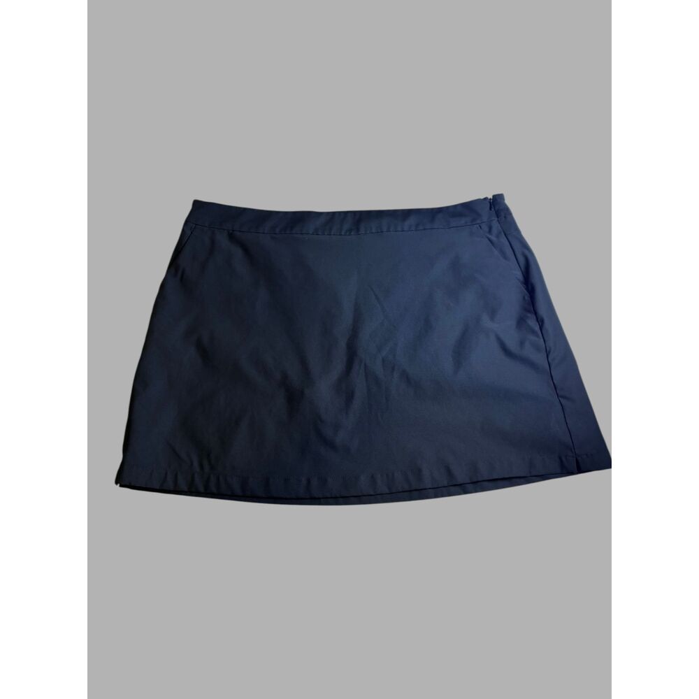 Nike Dri-FIT Women's Black Golf Tennis Skort Skirt Size 16